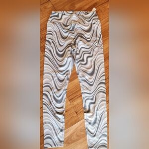 Victoria Secret Pink Active Marbled High Rise Legging Size Large NWT